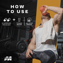MuscleTech Test HD Elite 60 Veg Capsules