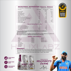 HelixLabz Active Whey Protein | Informed Sport Certified - 900Gm (2Lbs), 25 Servings