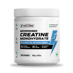 Wellcore Micronised Creatine Monohydrate