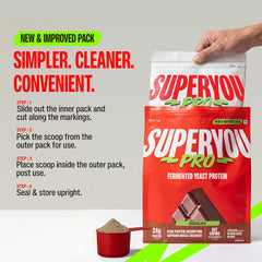SuperYou Fermented Yeast Protein 1kg