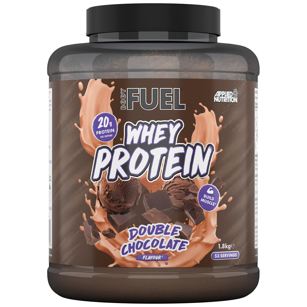 Applied Nutrition BodyFuel Whey Protein (20g Protein for Muscle Recovery & Weight Management) 1.8kg, 53 Servings