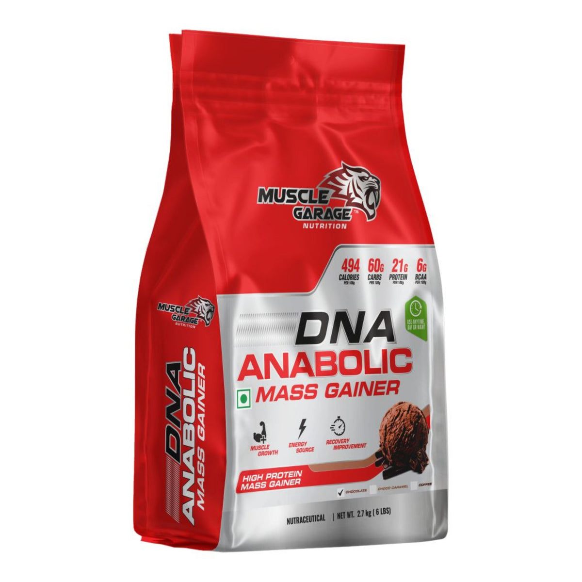 Muscle Garage DNA Anabolic Mass Gainer 6Lbs (2.7kg)