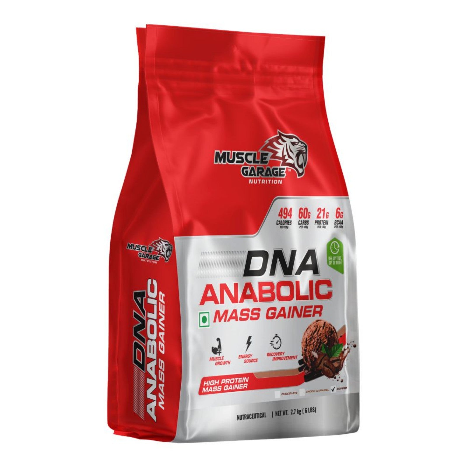 Muscle Garage DNA Anabolic Mass Gainer 6Lbs (2.7kg)