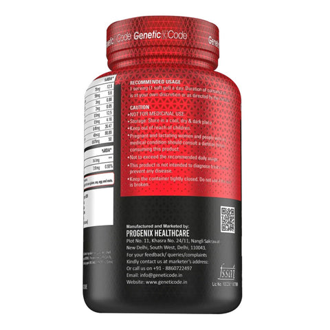 Genetic Code F8 multivitamin (60 softgels)