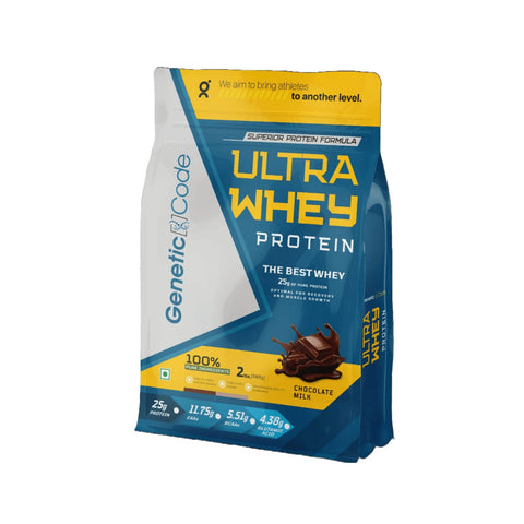 Genetic Code Ultra Whey Protein (900 Gm, 2 Lbs)
