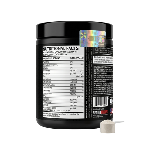 HUNTER PHARMA EAA+BCAA (390g, Blue raspberry)
