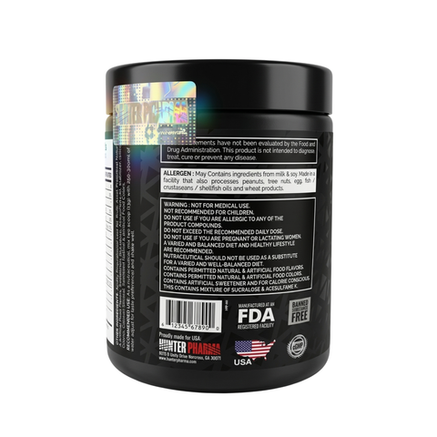 HUNTER PHARMA EAA+BCAA (390g, Blue raspberry)
