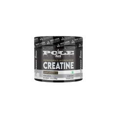 Pole Nutrition Creatine Monohydrate Powder | 100% Pure Micronized Creatine