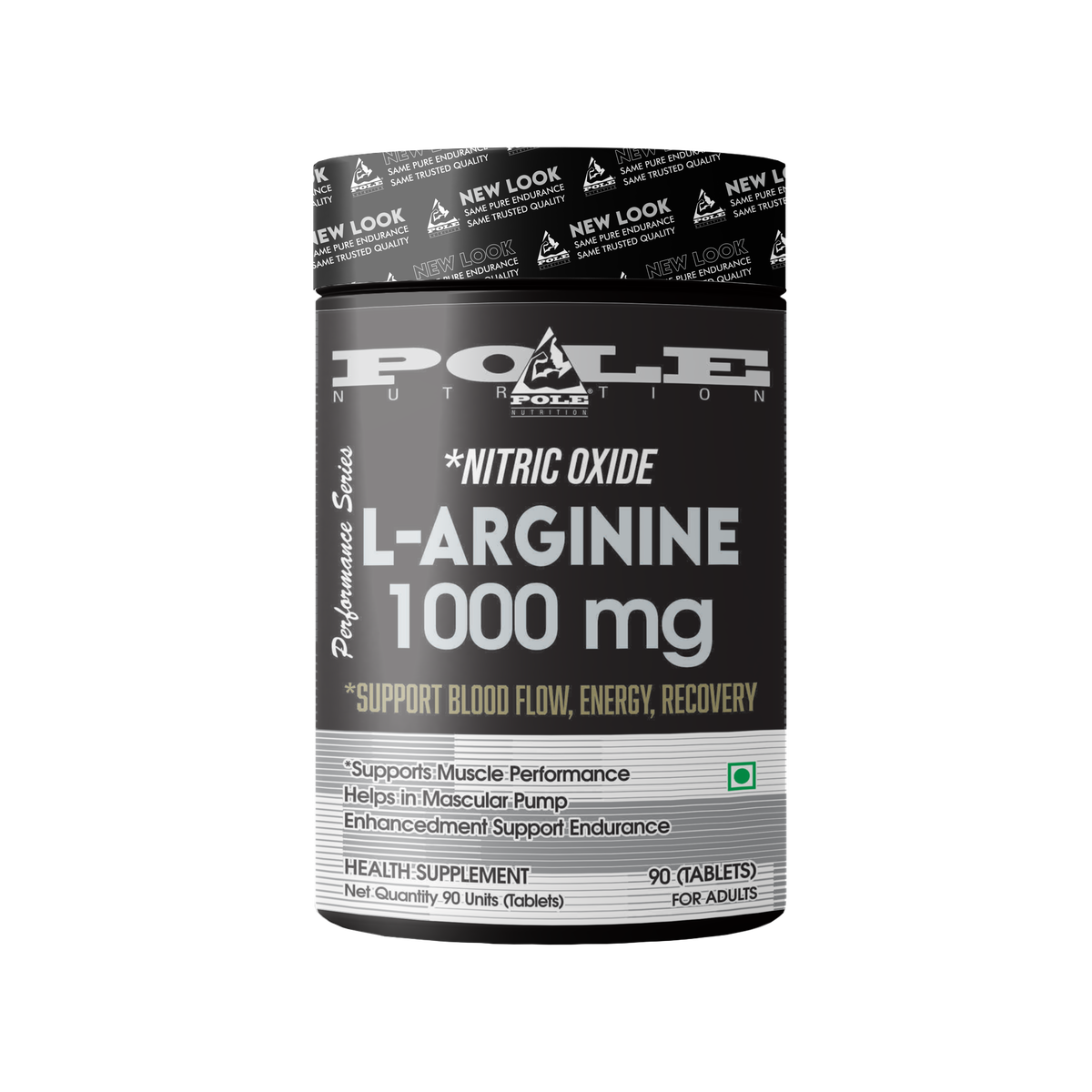 Pole Nutrition L-Arginine 1000mg - 90 (Tablets)
