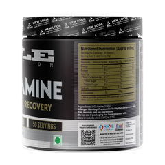 Pole Nutrition L-Glutamine Powder - 250g Unflavored | 50 Servings