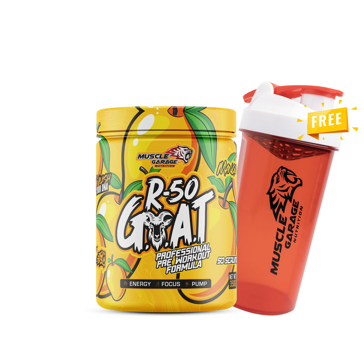 Muscle Garage Goat R-50 Pre 50 Servings