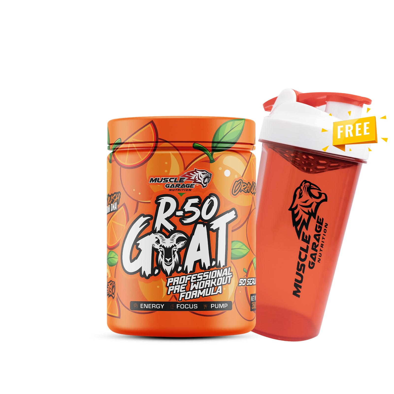 Muscle Garage Goat R-50 Pre 50 Servings